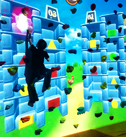 Interactive Climbing Wall 
