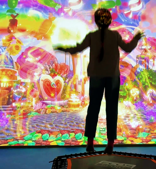 Interactive Trampoline