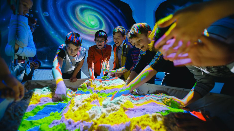 Аттракцион интерактивная песочница