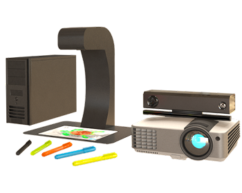 Interactive Wall "Animated Drawings"