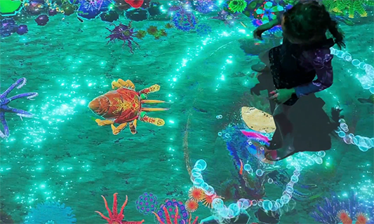 Interactive Hopscotch