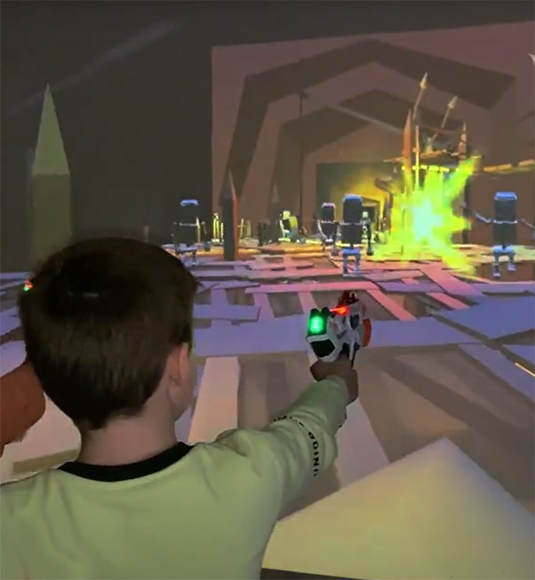 Interactive Shooting Gallery